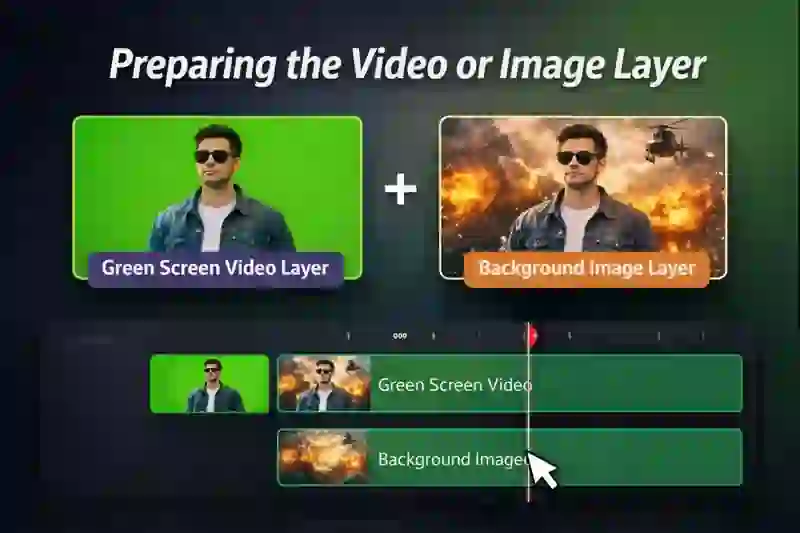 How to use Green Screen in Alight Motion? (Unlocked Advanced Chroma Key) 3 Preparing the Video or Image Layer using Chroma key